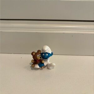 Vintage Smurf Figurine